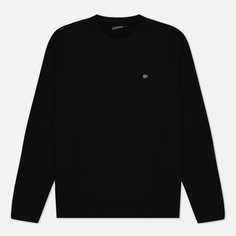 Мужская толстовка Napapijri Balis Crew Neck, цвет чёрный