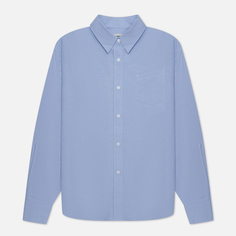 Женская рубашка Uniform Bridge 22FW Basic Oxford, цвет голубой, размер S