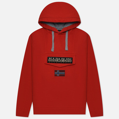 Мужская толстовка Napapijri Burgee Winter Hoodie, цвет красный