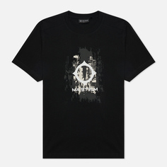Мужская футболка MA.Strum Centre Chest Logo Print, цвет чёрный