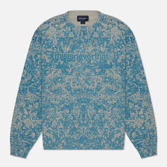 Мужской свитер thisisneverthat Pixel, цвет голубой, размер M