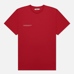 Мужская футболка PANGAIA 365 Colours Of France, цвет красный, размер XS
