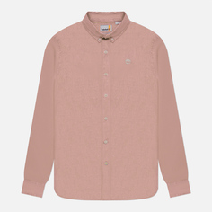 Мужская рубашка Timberland Mill River, цвет розовый, размер L