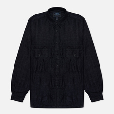 Мужская рубашка FrizmWORKS Denim Trucker Oversized, цвет синий, размер M