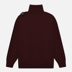 Мужской свитер MA.Strum Roll Neck, цвет бордовый, размер XXL