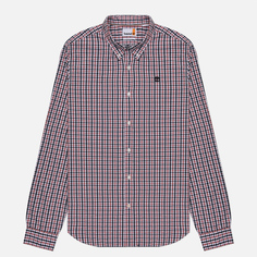 Мужская рубашка Timberland Seersucker Gingham, цвет красный, размер S