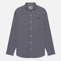 Мужская рубашка Timberland Suncook River Gingham Poplin Micro, цвет синий, размер L