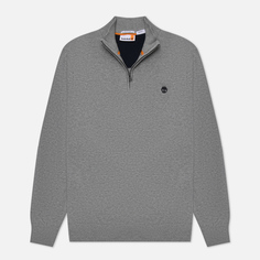 Мужской свитер Timberland Williams River 1/2 Zip, цвет серый, размер L