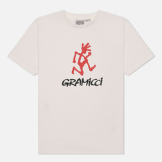 Мужская футболка Gramicci Logo, цвет белый