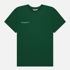 Мужская футболка PANGAIA 365 Colours Of France, цвет зелёный, размер XXS