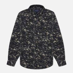 Мужская рубашка thisisneverthat Corduroy Floral, цвет чёрный