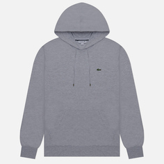 Мужской лонгслив Lacoste Cotton Jersey Hoodie, цвет серый