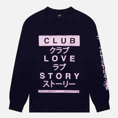 Мужской лонгслив Edwin Club Love Story, цвет синий, размер XXL