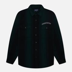 Мужская рубашка thisisneverthat Striped Flannel, цвет зелёный, размер XL