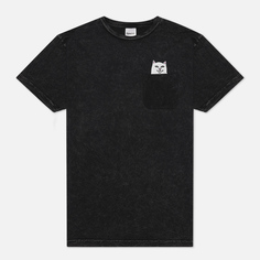 Мужская футболка RIPNDIP Lord Nermal Pocket, цвет чёрный, размер S