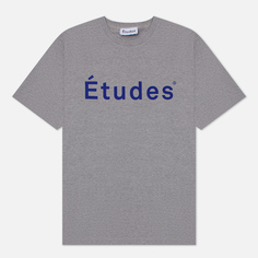 Мужская футболка Etudes Essentials Wonder Etudes, цвет серый, размер XL