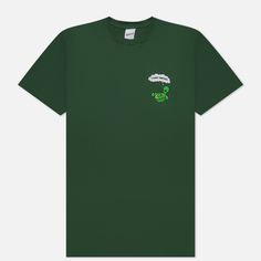 Мужская футболка RIPNDIP Like Turtles, цвет зелёный, размер S