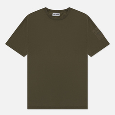 Мужская футболка Left Hand Sportswear Contrast Panel, цвет оливковый, размер M