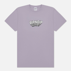 Мужская футболка RIPNDIP Mind Blown, цвет фиолетовый, размер L