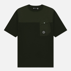 Мужская футболка ST-95 Pocket, цвет зелёный, размер XS