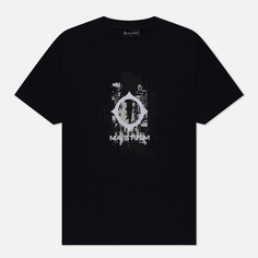 Мужская футболка MA.Strum Centre Chest Logo Print, цвет синий