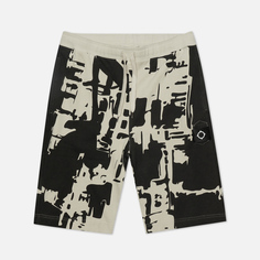 Мужские шорты MA.Strum All Over Print Sweat Regular Fit, цвет чёрный