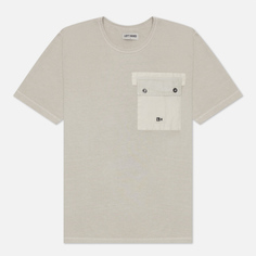 Мужская футболка Left Hand Sportswear Patch Pocket, цвет бежевый, размер S