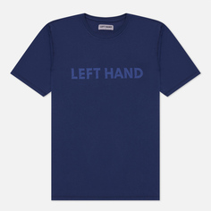 Мужская футболка Left Hand Sportswear Logo Print, цвет синий, размер L