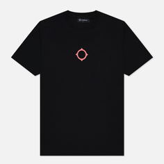 Мужская футболка MA.Strum Compass Print, цвет чёрный, размер M