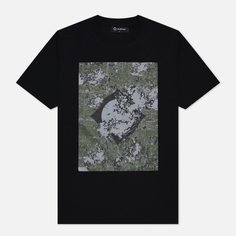 Мужская футболка MA.Strum Decay Print, цвет чёрный, размер S