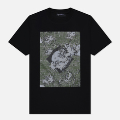 Мужская футболка MA.Strum Decay Print, цвет чёрный