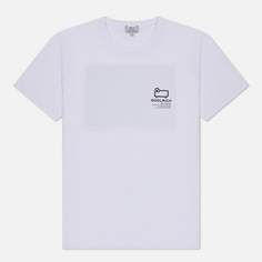 Мужская футболка Woolrich Photographic, цвет белый, размер S