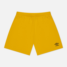 Мужские шорты Umbro Club II, цвет жёлтый, размер XXL