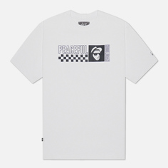 Мужская футболка Peaceful Hooligan 2 Tone, цвет белый, размер XXL