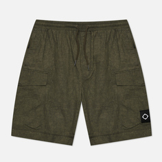 Мужские шорты MA.Strum Tie Dyed Cargo Regular Fit, цвет оливковый