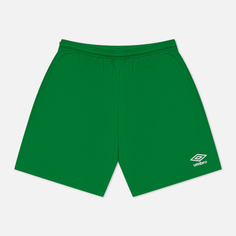 Мужские шорты Umbro Club II, цвет зелёный, размер XXL