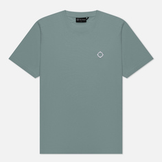 Мужская футболка MA.Strum Back Print, цвет зелёный, размер M