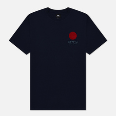 Мужская футболка Edwin Japanese Sun Supply, цвет синий, размер S