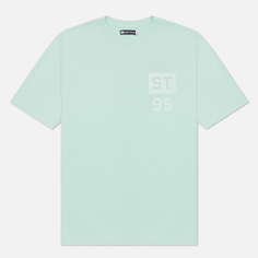 Мужская футболка ST-95 Jump Logo Print, цвет зелёный, размер M