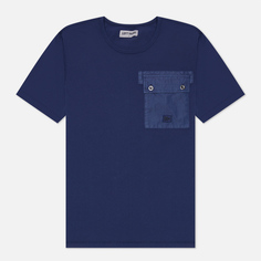 Мужская футболка Left Hand Sportswear Patch Pocket, цвет синий, размер XL