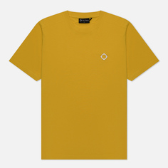 Мужская футболка MA.Strum Icon Embroidered ID, цвет жёлтый, размер S