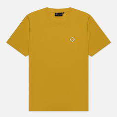 Мужская футболка MA.Strum Icon Embroidered ID, цвет жёлтый