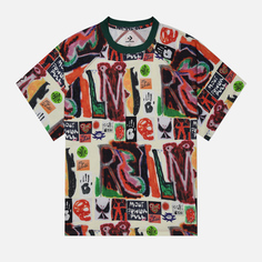 Мужская футболка Converse x Come Tees Triangle Realms & Realities, цвет бежевый, размер XL