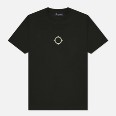 Мужская футболка MA.Strum Compass Print, цвет оливковый, размер L