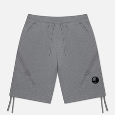 Мужские шорты C.P. Company Diagonal Raised Fleece Zipped Pocket, цвет серый