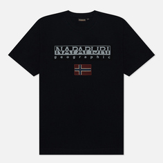 Мужская футболка Napapijri Ayas, цвет чёрный, размер M