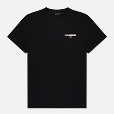 Мужская футболка Napapijri S-Ice, цвет чёрный, размер L