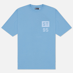 Мужская футболка ST-95 Jump Logo Print, цвет голубой, размер XS