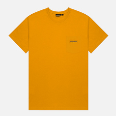 Мужская футболка Napapijri Morgex, цвет жёлтый, размер S