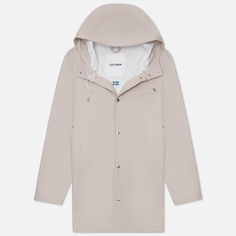 Мужская куртка дождевик Stutterheim Stockholm, цвет бежевый, размер M